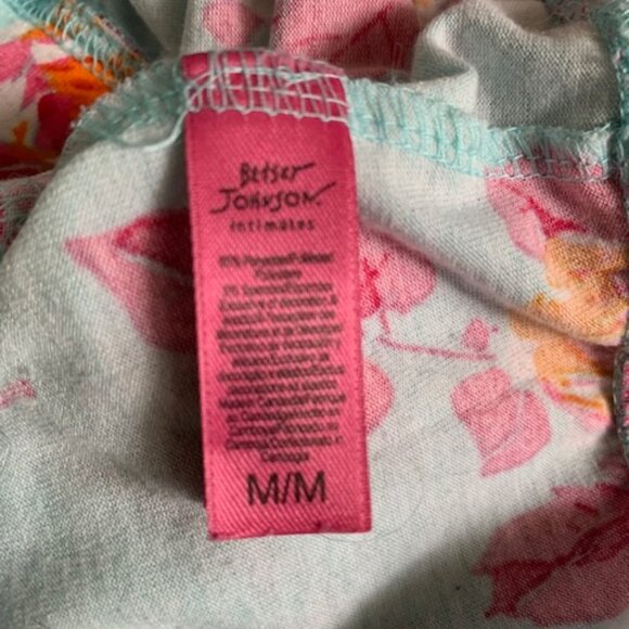 Betsey Johnson pajama set shorts size Medium - Picture 6 of 8